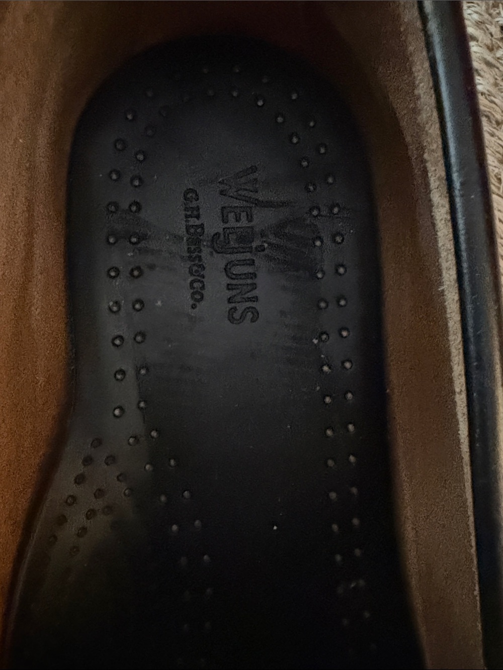 Bass Black Leather Penny Loafers - Men's Slip-On Shoes - Picture 2 of 16